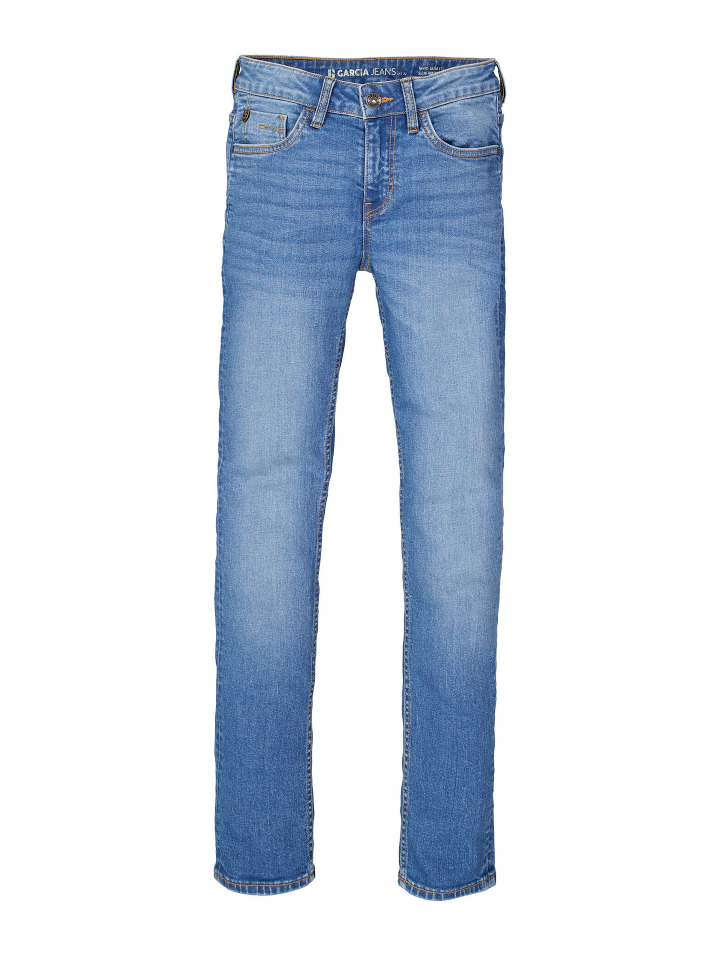 GARCIA Liibuv Teksapüksid 'Tavio', värv sinine: eest vaates