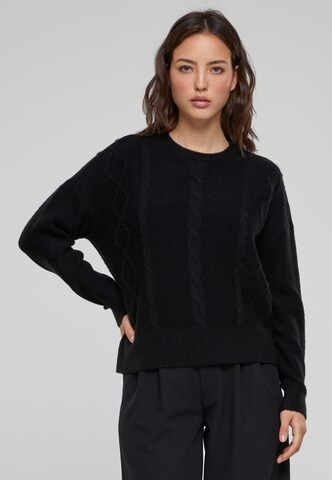 Urban Classics Sweatshirt in Schwarz: Vorderseite