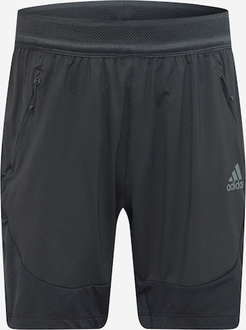 ADIDAS SPORTSWEAR Regular Спортен панталон в черно: отпред