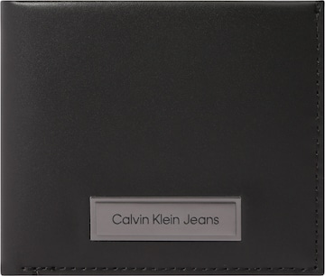Portofel de la Calvin Klein Jeans pe negru: față