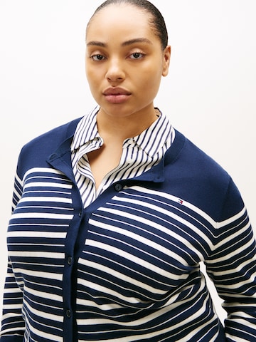 Tommy Hilfiger Curve Kardigán - kék