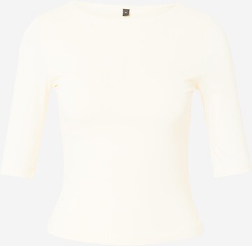 Trendyol Shirt in Beige: voorkant