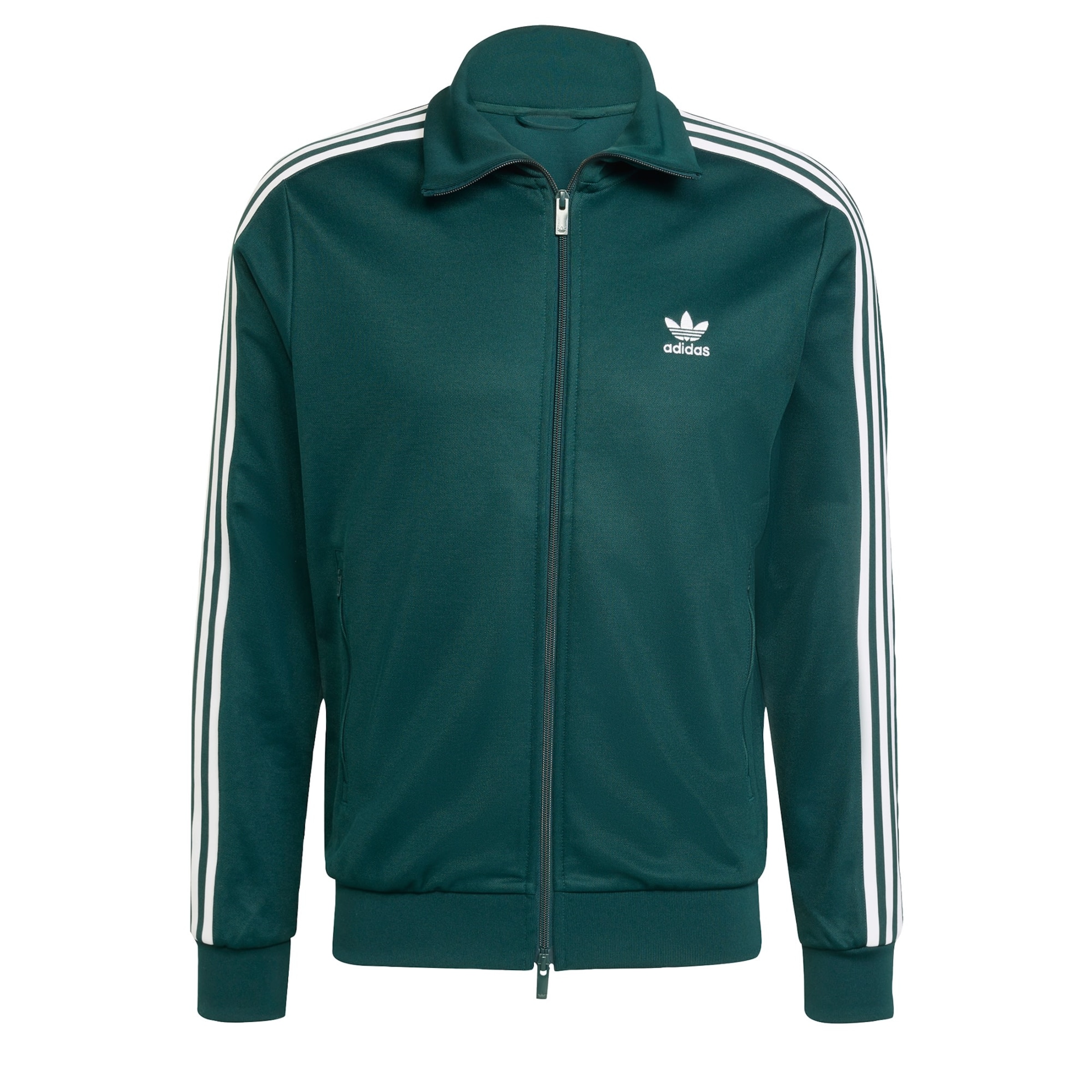 Giacca di felpa 'Adicolor Classics Beckenbauer' di ADIDAS ORIGINALS in verde: frontale