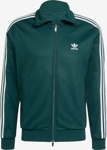 Veste de survêtement 'Adicolor Classics Beckenbauer' ADIDAS ORIGINALS en vert : devant