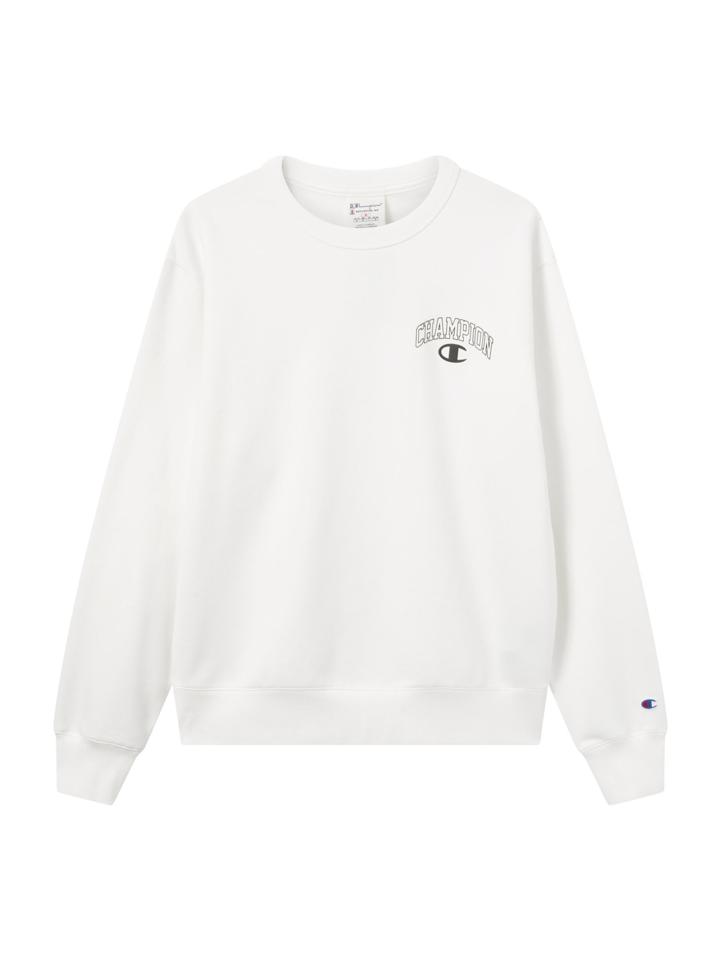 Champion Authentic Athletic Apparel Sweatshirt i vit: framsida