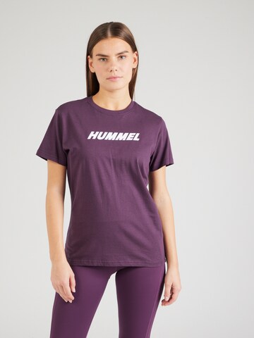 T-shirt fonctionnel 'ELEMENTAL' Hummel en violet : devant