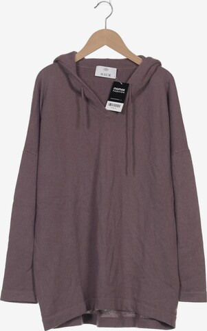 Allude Sweatshirt & Zip-Up Hoodie in XL in Purple: front