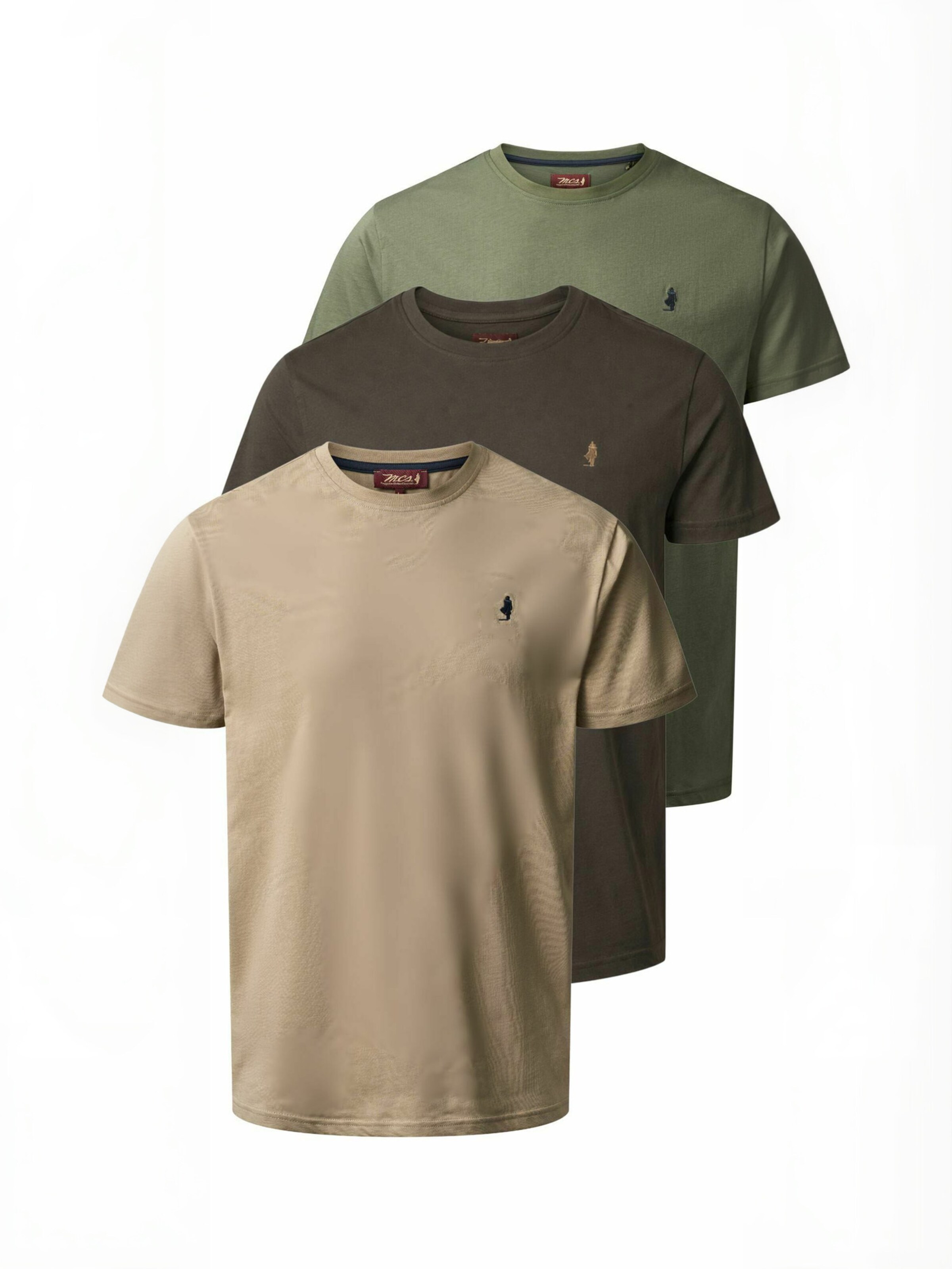 MCS T-shirt ' MCOhio ' in Silber: Vorderseite