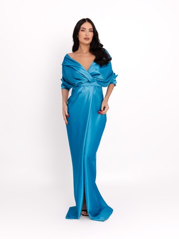 acob a porter Abendkleid‌‌‌‌‌‌‌‌‌‌ in Blau