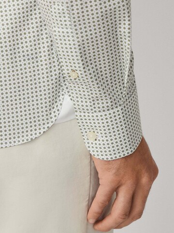 Hackett London Regular fit Overhemd in Groen