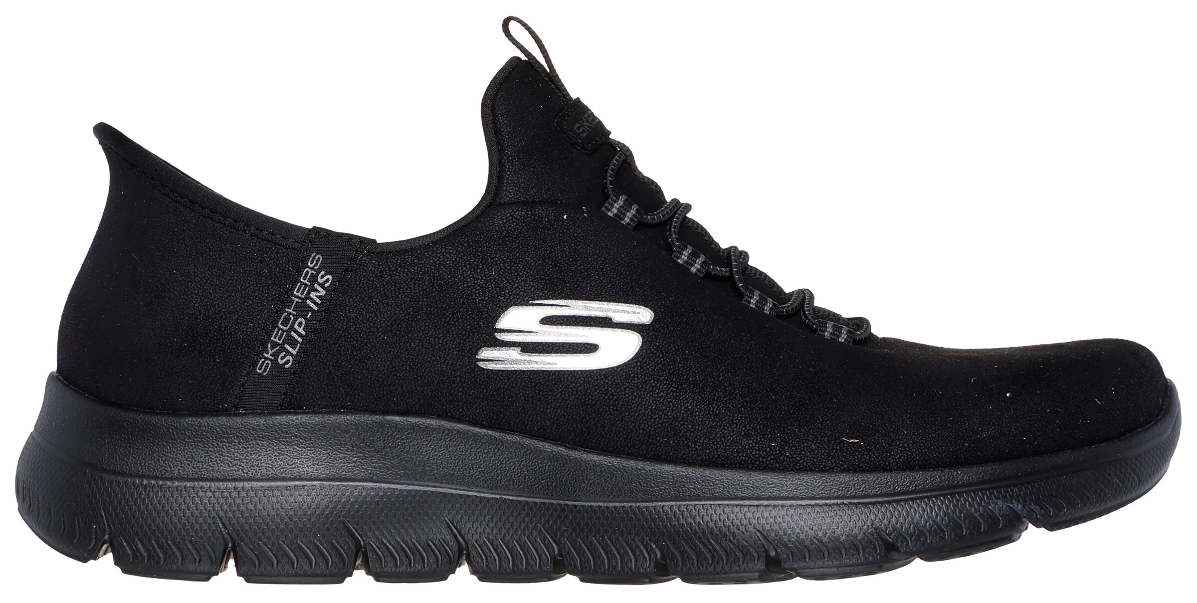 SKECHERS Slip On in Schwarz