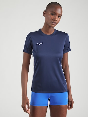 NIKE Funktionsshirt 'Academy23' in Blau: Vorderseite