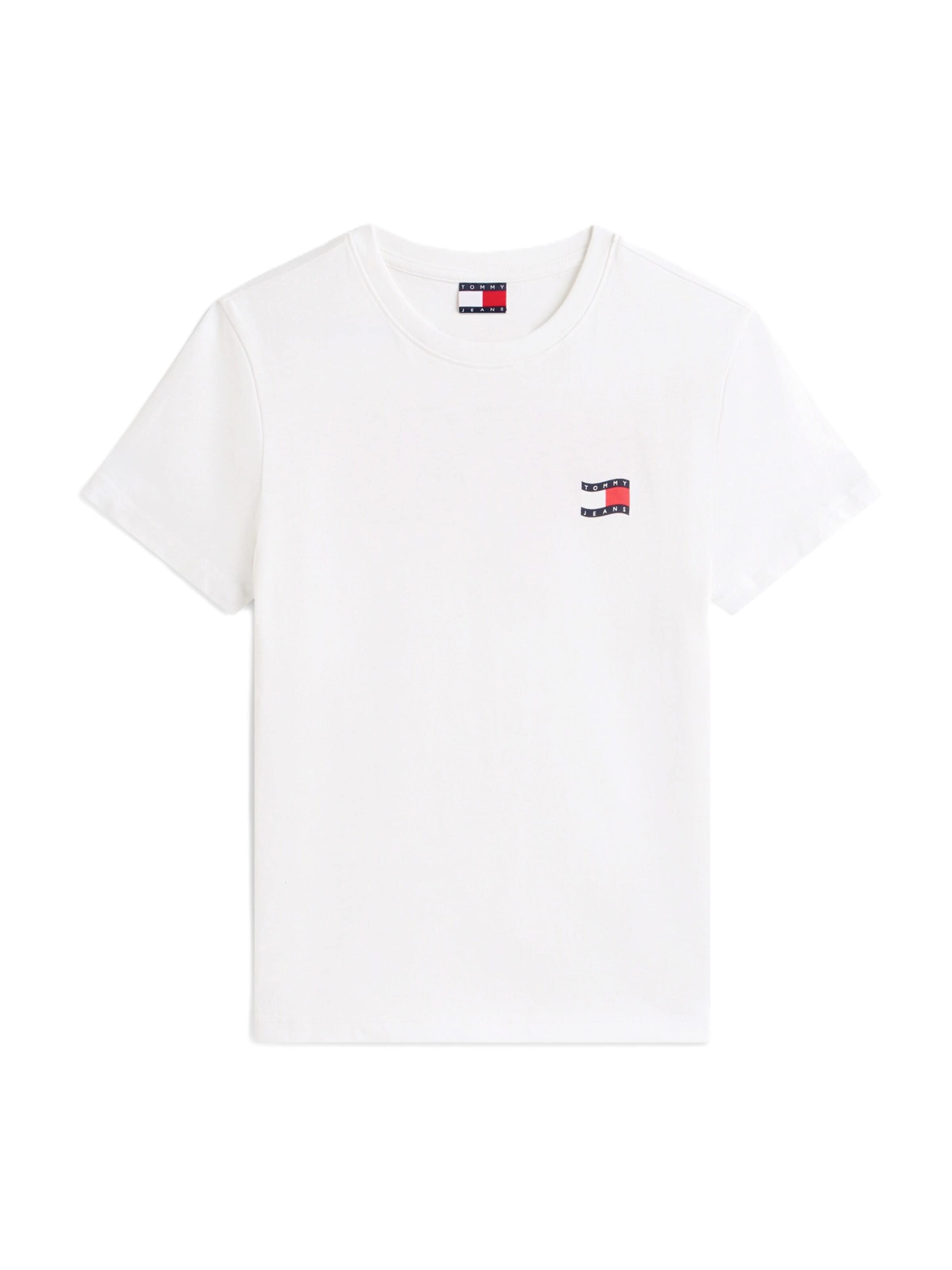 Tommy Jeans Shirt in White: front