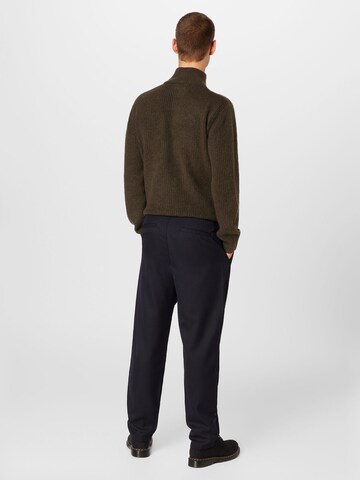 minimum Regular Pleat-Front Pants 'PLEATI' in Blue