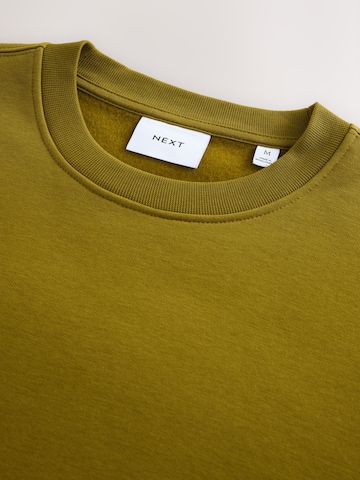 Next Sweatshirt i grön