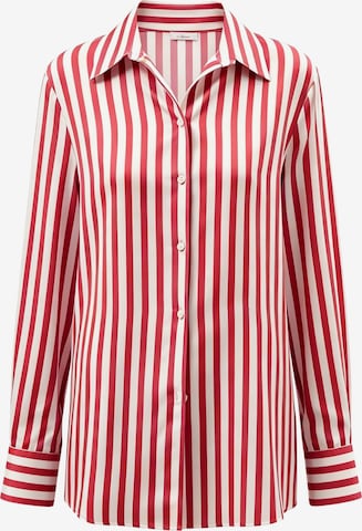 Camicia da donna di Lilysilk in rosso: frontale