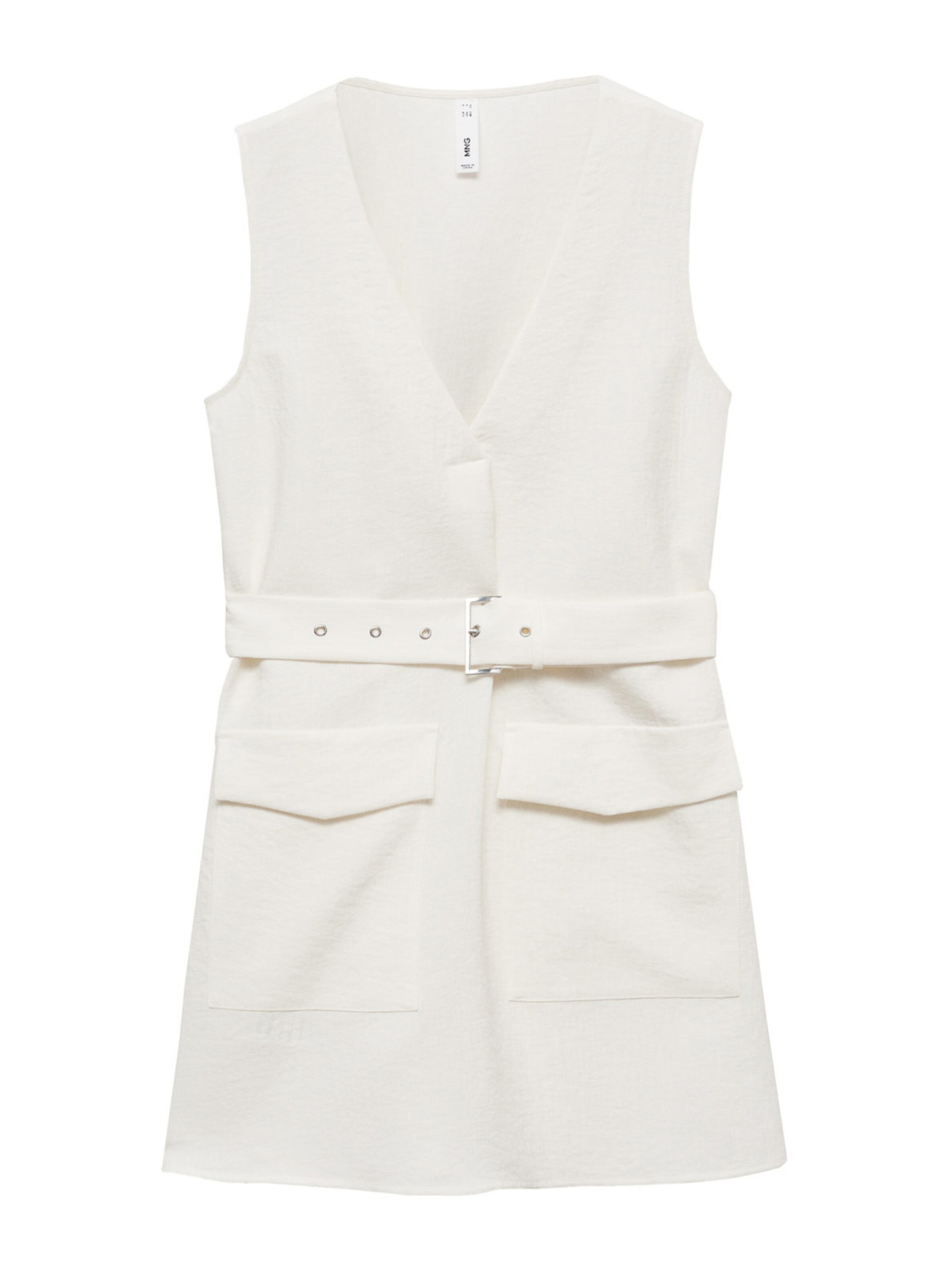 MANGO Šaty 'ROLI' - Béžová: predná strana