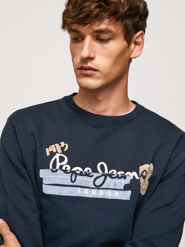 Pepe Jeans Sweatshirt 'ALEXANDER' in Blau