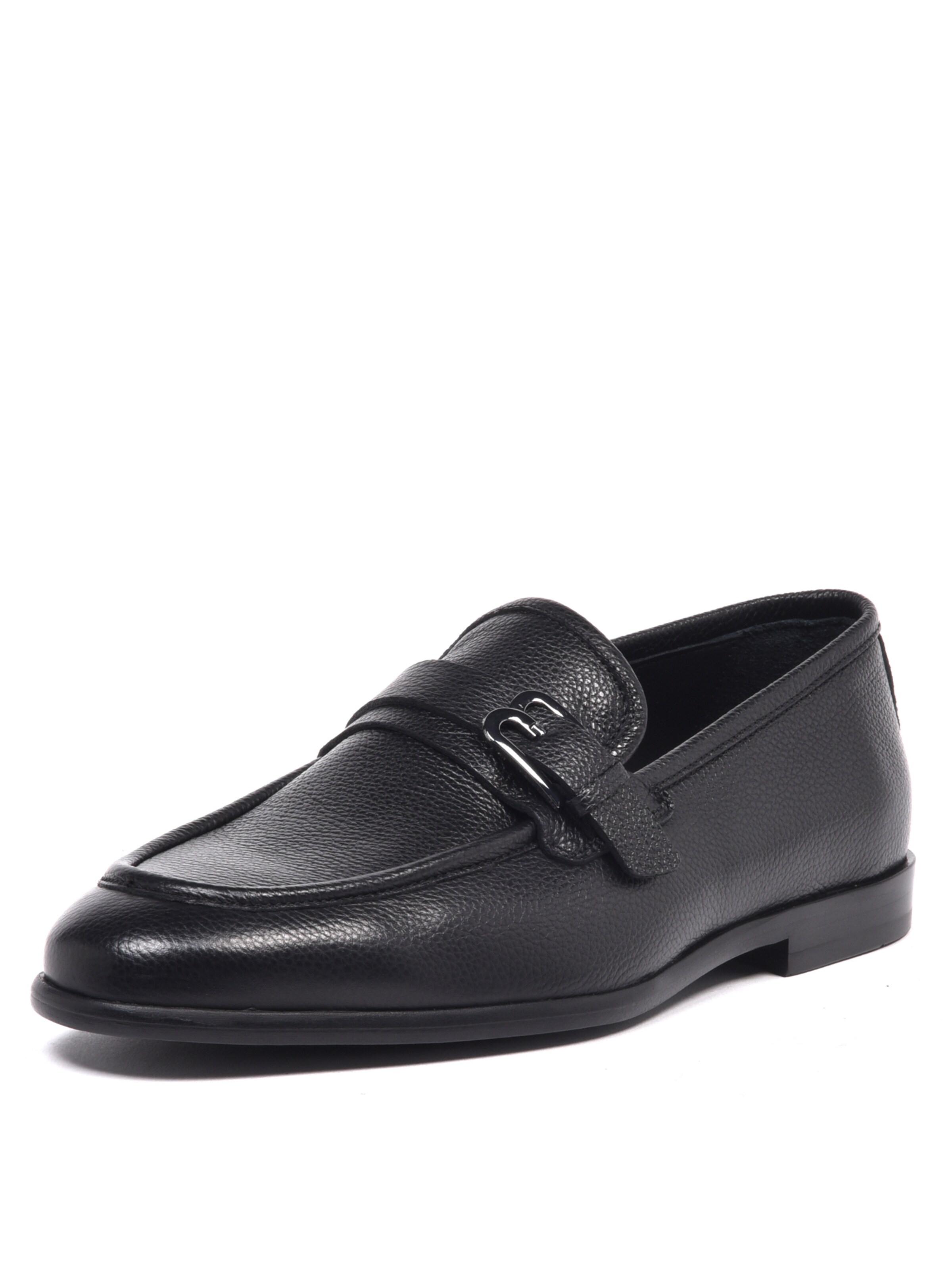 BALDININI Moccasin in Black: front