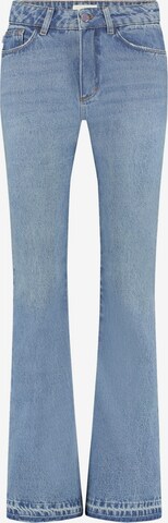 Fabienne Chapot Flared Jeans 'Pleunie' in Blauw: voorkant