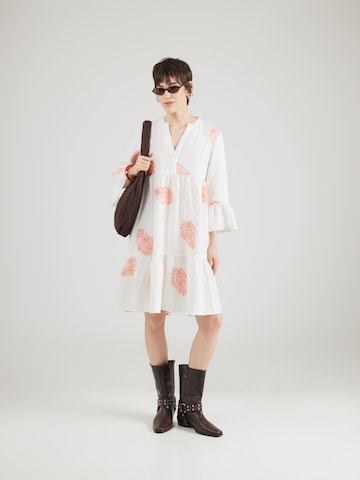 Emily Van Den Bergh Καλοκαιρινό φόρεμα σε λευκό