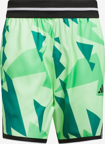 ADIDAS PERFORMANCE Sports trousers 'Crazy Lite' in Green: front