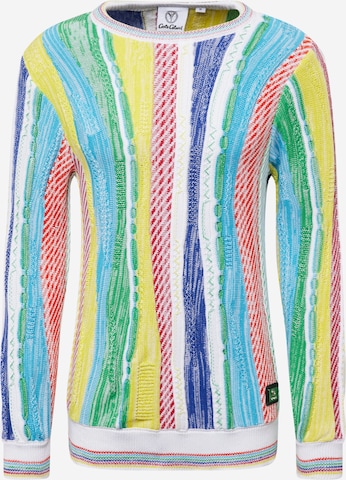 Carlo Colucci - Pullover em mistura de cores: frente