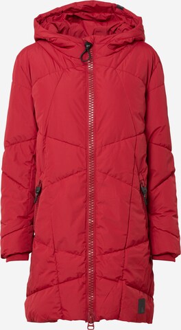 Manteau d’hiver 'KasiaAK' Alife and Kickin en rouge : devant