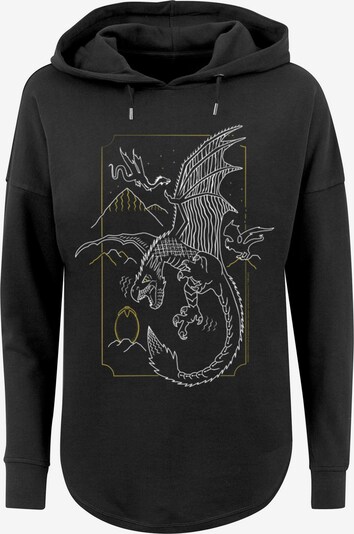 F4NT4STIC Sweatshirt 'Harry Potter Dragon' in hellgelb / schwarz / offwhite, Produktansicht