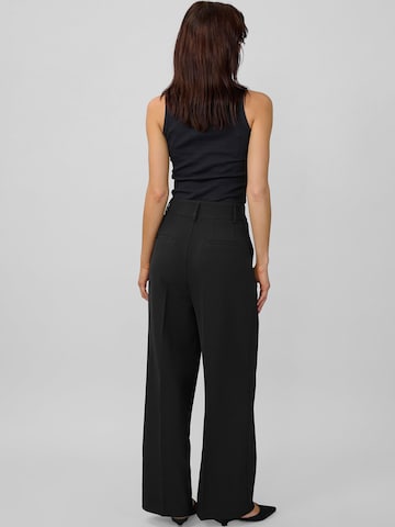 Wide Leg Pantalon à pince My Essential Wardrobe en noir