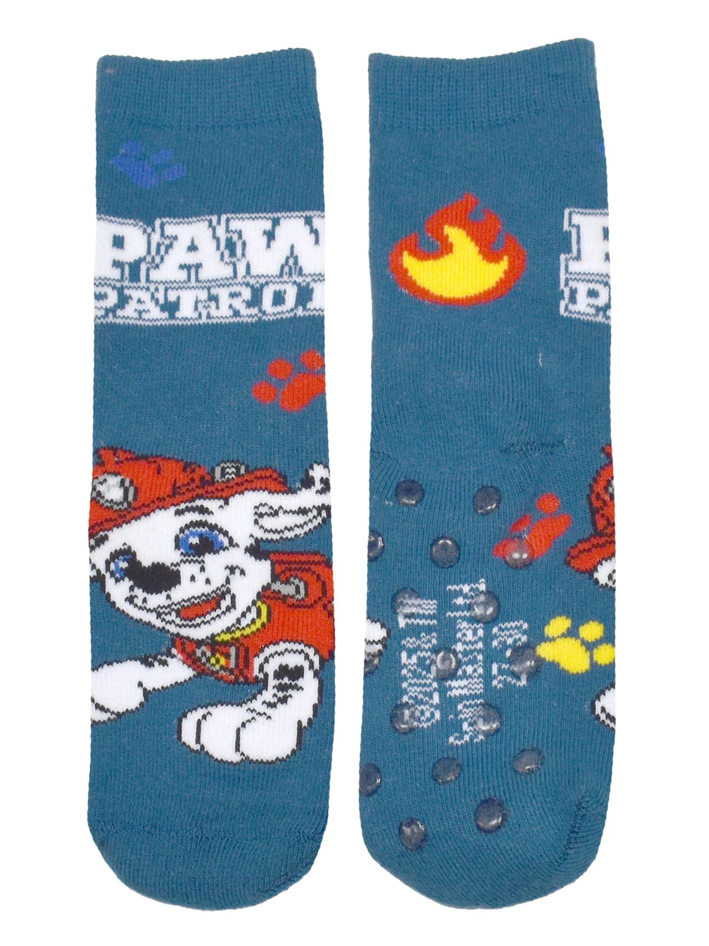 PAW Patrol Socken 'ABS Chase & Marshall'‌‌‌‌‌‌ in Mischfarben
