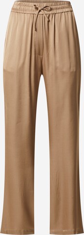 Loosefit Pantalon 'Stina' EDITED en marron : devant