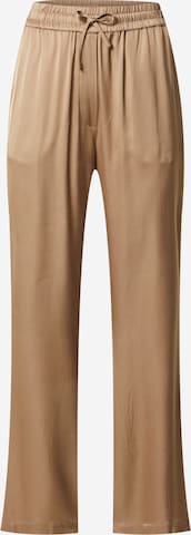 EDITED Loose fit Pants 'Stina' in Brown: front