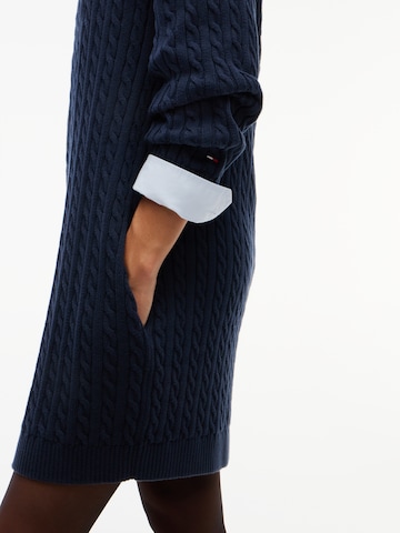 Tommy Jeans Gebreide jurk in Blauw