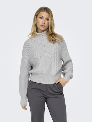 ONLY Pullover 'DORITTA' i grå: forside
