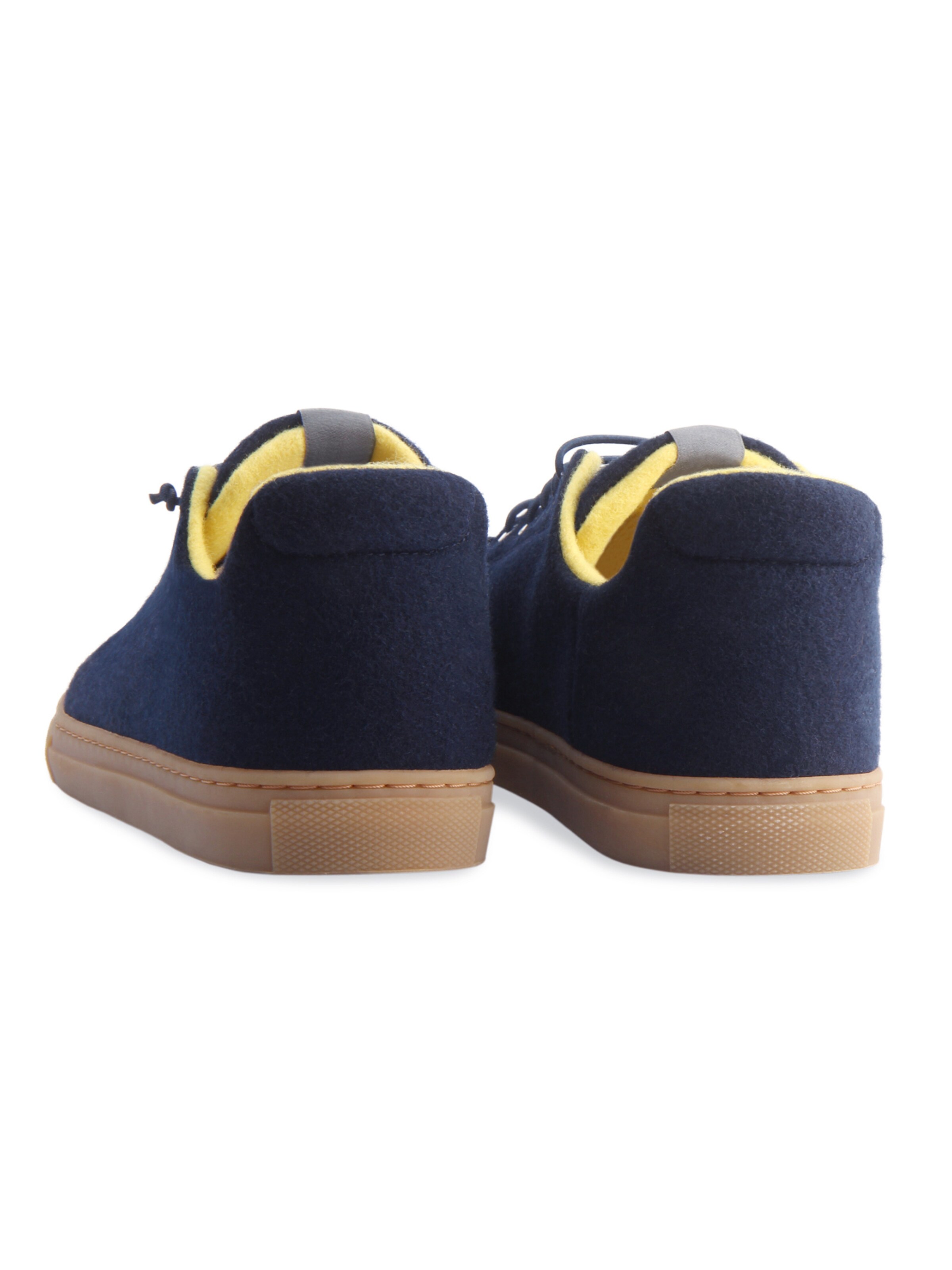 Baabuk Platform trainers 'Urban Wooler' in Blue