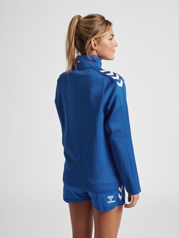Hummel Sports sweat jacket 'POLY ' in Blue