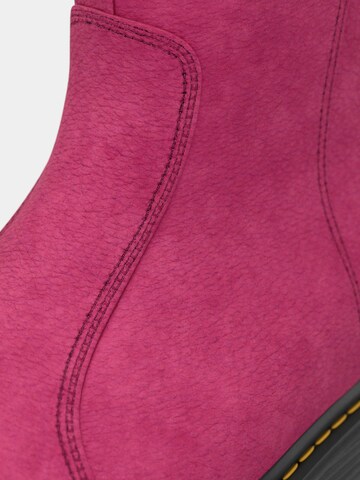 Dr. Martens - Botim 'ZebZag' em vermelho