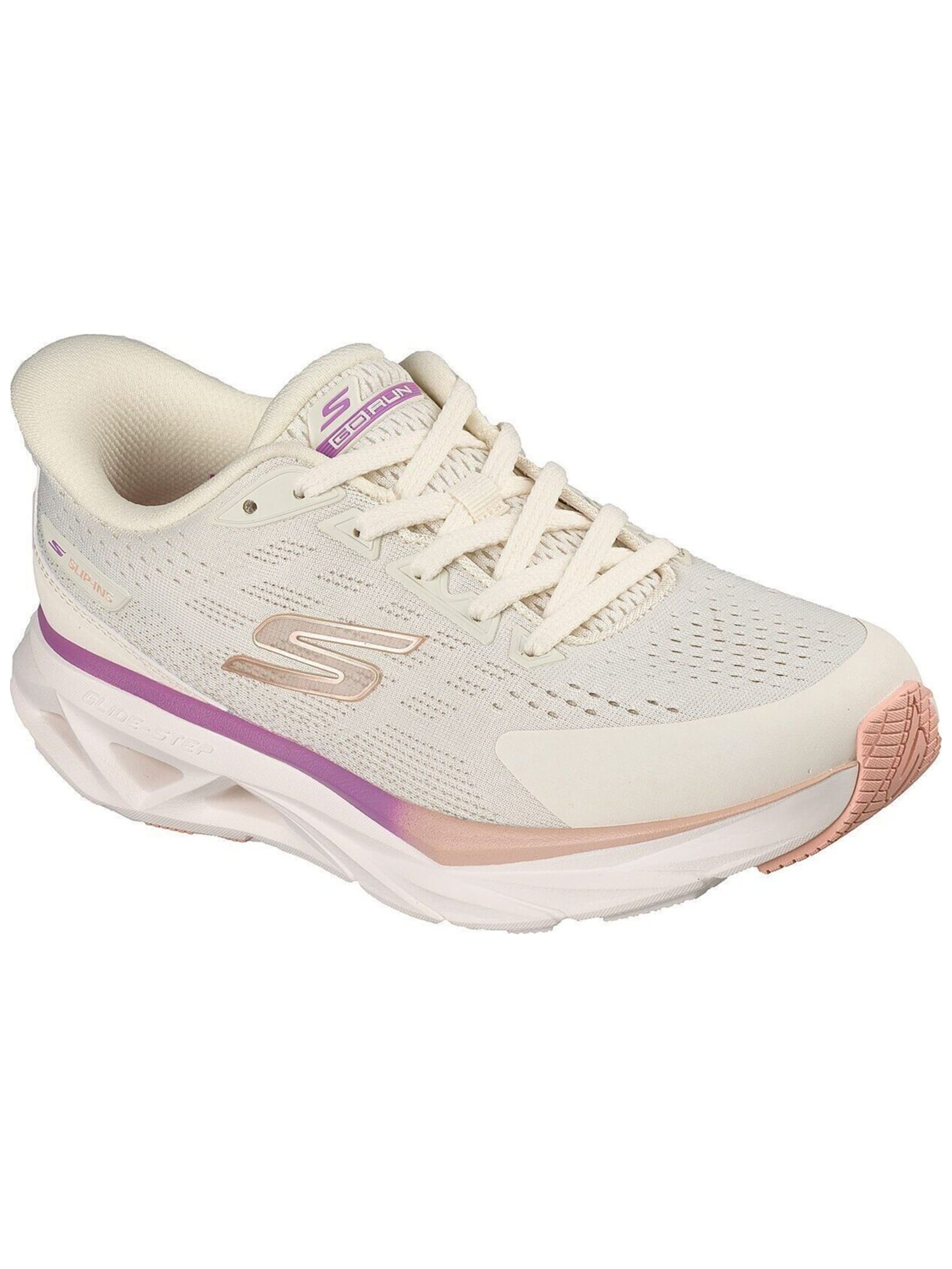 Chaussure de sport 'Glide-step Vortex' SKECHERS en beige : devant
