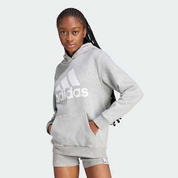 ADIDAS SPORTSWEAR - Sweatshirt de desporto 'Essentials' em cinzento: frente