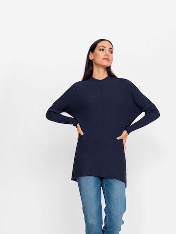 Pull-over heine en bleu : devant