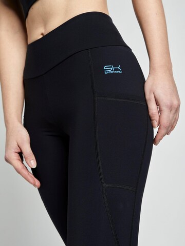 SPORTKIND Skinny Leggings 'Sport Leggings High Waist' in Zwart