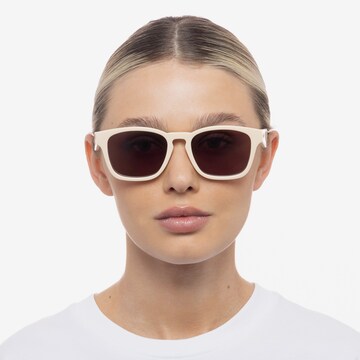 LE SPECS Solbriller 'Players Playa' i beige