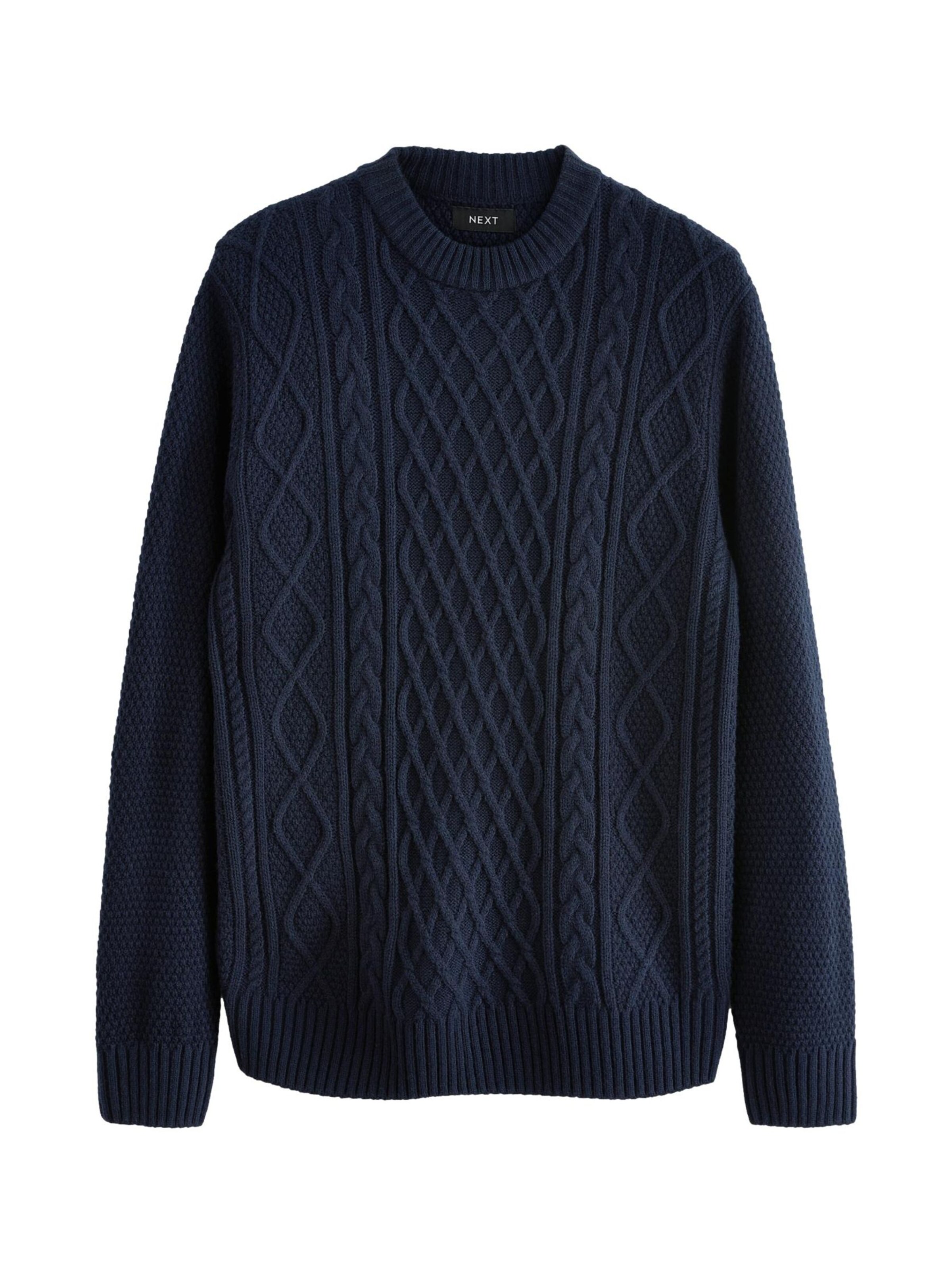 Next Pulover | modra barva: sprednja stran