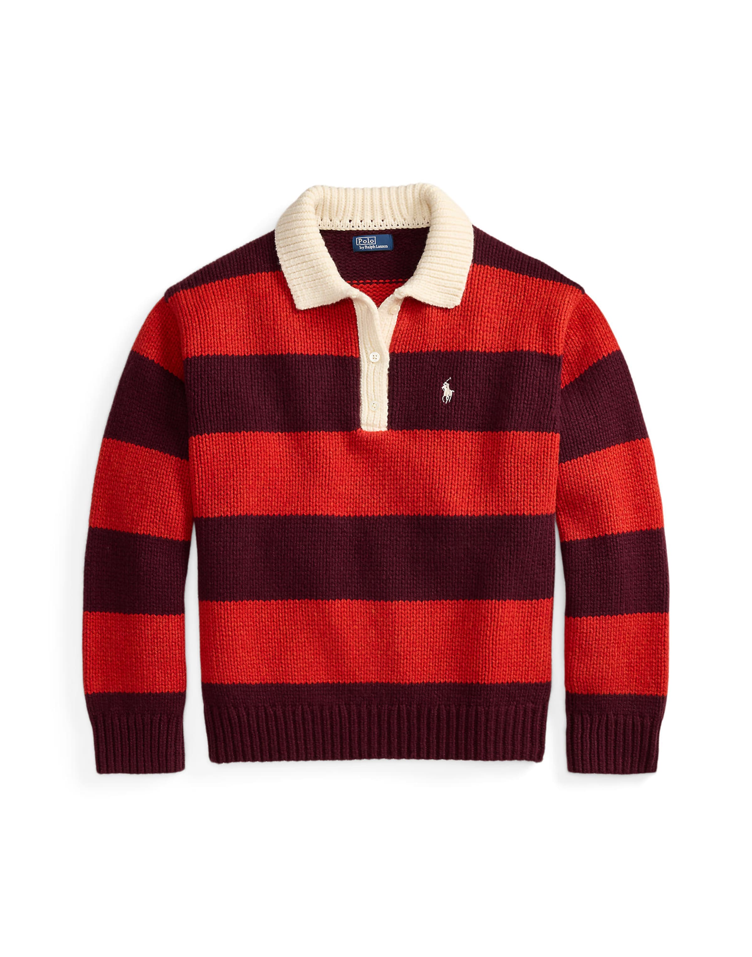 Polo Ralph Lauren Πουλόβερ σε κόκκινο: μπροστά