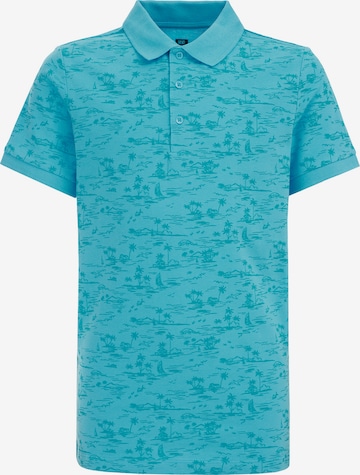 WE Fashion Shirt in Blauw: voorkant