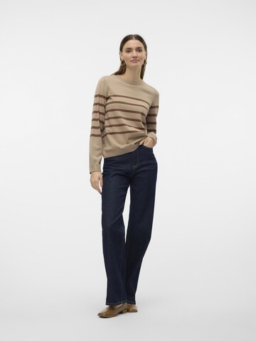 VERO MODA Pullover i brun