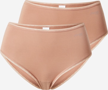 SLOGGI Panty 'GO' i brun: forside