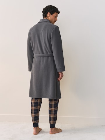 Next Банный халат короткий в Серый