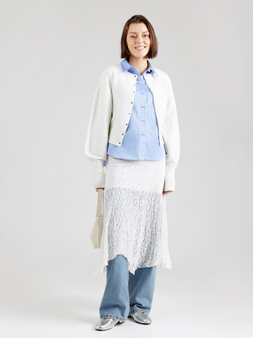 JDY Blouse 'JDYWILLOW' in Blue